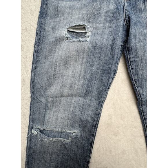 Current/Elliott Women's Jeans Boyfriend Cut, Super Loved Distress Size 24 - Picture 5 of 12